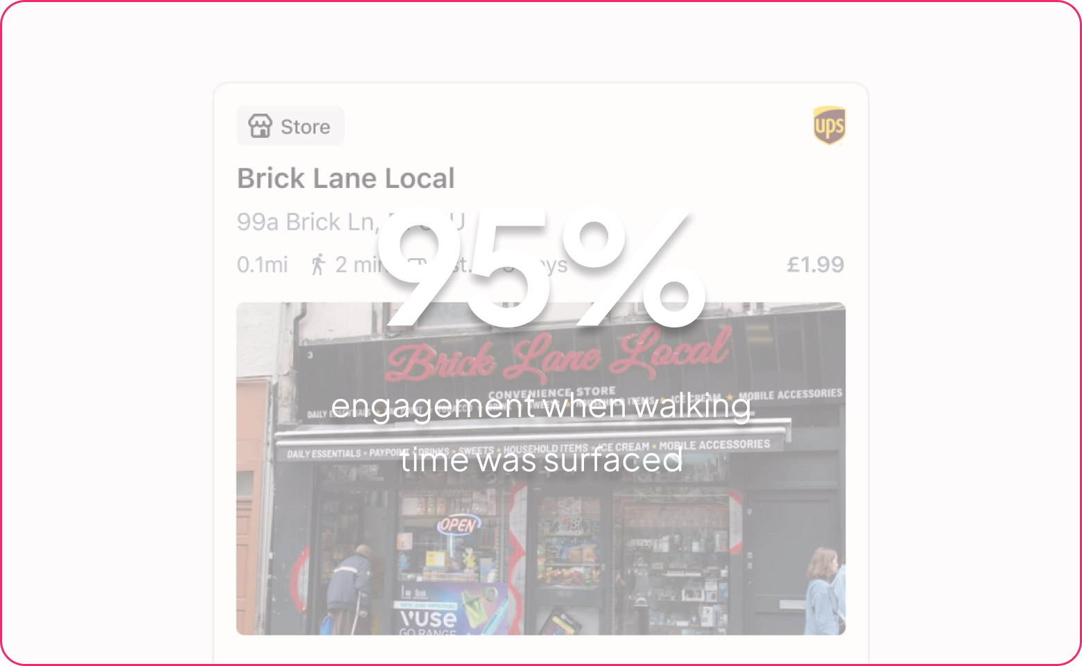 Walking Time over Distance